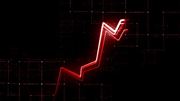 3D Trend Diagram Line