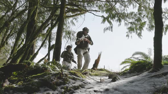 Army Man Wearing Tactical Uniform