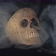 Skull Covered In Smoke On A Dark Background. - VideoHive Item for Sale