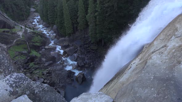 Fresh Water Stream In Yosemite National Park, USA