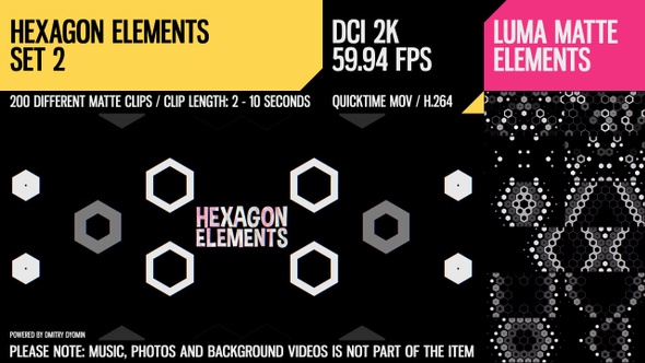 Hexagon Elements (2K Set 2)