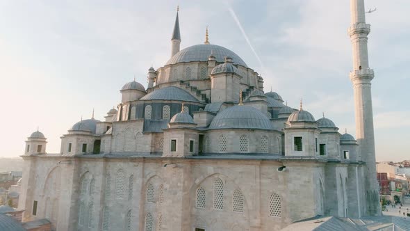 Istanbul Fatih Mosque Aerial View 5 alt