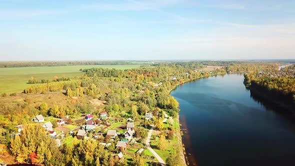 Zapadnaya Dvina River And Lushchyha Village 13