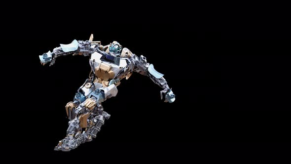 37 Robot Dancing 4K