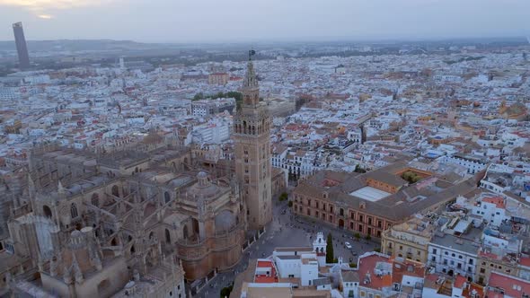 Seville Cathedral from the Air