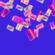 Cassette tapes fly and rotate. Music cassettes for music tape recorders of the 70s - 90s - VideoHive Item for Sale