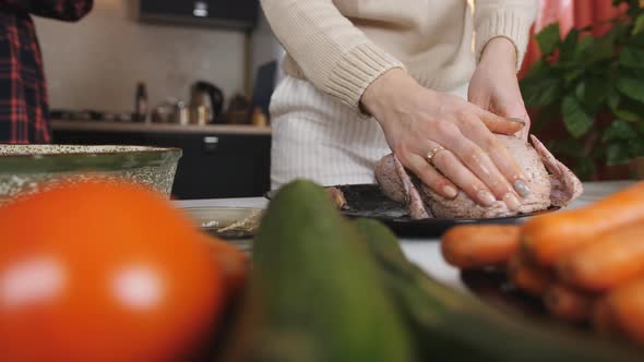 Woman at the Kitchen Table Paneer Chicken Spice Up your Sleeve for Baking