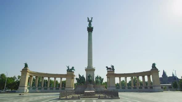 Millennium Monument in Heroes' Square