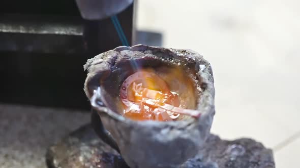 Liquefying Metal for Jewelry Making