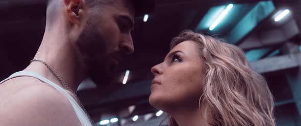 Dancers in a Parking Lot