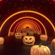 Halloween Pumpkin Fence 01 4k - VideoHive Item for Sale