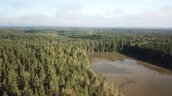 Beautiful Landscape Of Lake Glubokoe Strunovo 16