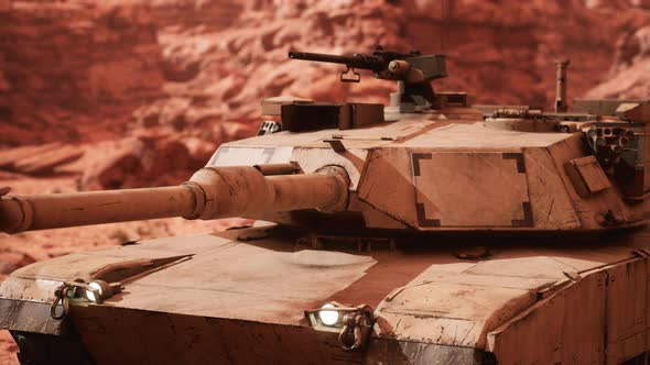 American Tank Abrams in Afghanistan