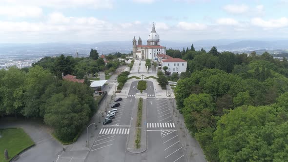 Sanctuary of Sameiro. Braga, Portugal