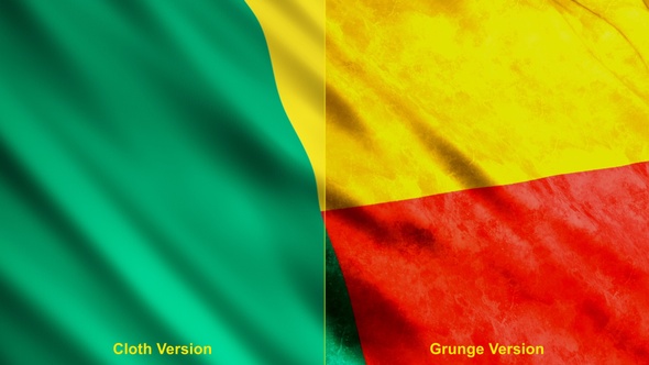 Benin Flags