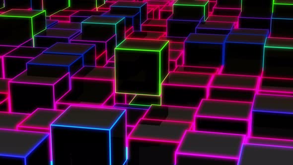 Cube Edge Neon 4k