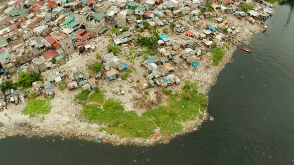 Slums and Poor District of the City of Manila