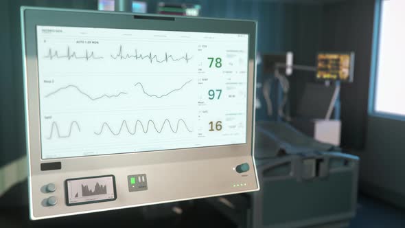 Medical device detects stable heartbeat indicating improvement in patient health alt