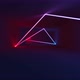 3d Render Abstract Background Neon Rays Inside Dark Box Tunnel Corridor Glowing Lines Fluorescent - VideoHive Item for Sale