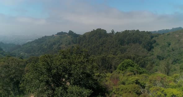 Berkeley hills aerial  Northern California