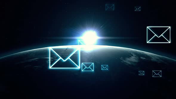 Globe with interface screen 4k alt