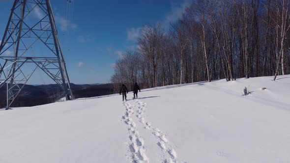 Trekking Near the Telecom Towers