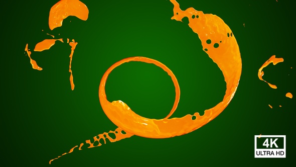 Twisted Mango Juice Splash V2 4K alt