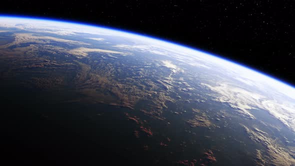 Amazing View Of Planet Earth From Space