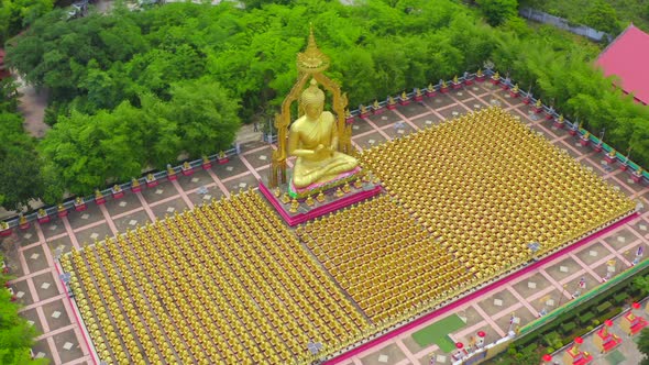 Phuttha Utthayan Makha Bucha Anusorn Buddhism Memorial Park in Nakhon Nayok Thailand alt