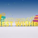 3D Happy Birthday Greeting Yellow Version - VideoHive Item for Sale