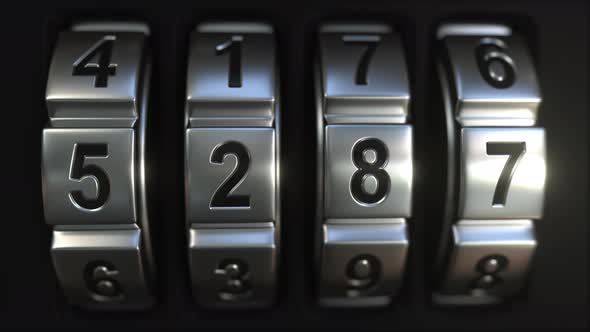 Mechanichal Code Lock Rings Reveal 2019 Numbers