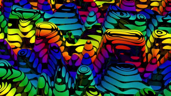 Colorful Shapes Background