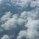 Rare White Clouds Above the Ground From the Aircraft - VideoHive Item for Sale
