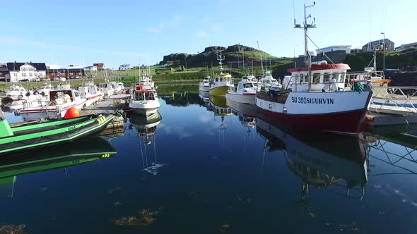 Fishing village in Eastern Iceland