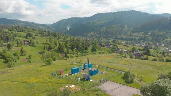 Gas Station In The Mountains