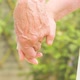 Elderly couple holding hands - VideoHive Item for Sale
