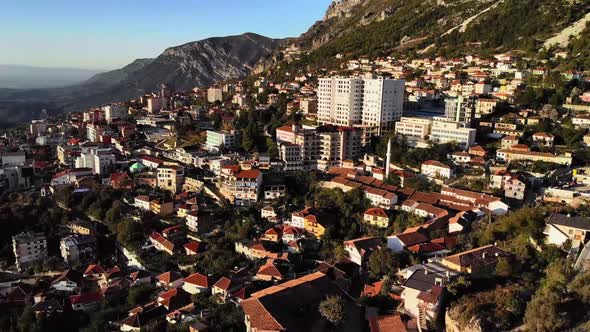 Citadel of Kruja Skanderbeg Warrior Fight Against Ottoman Empire From Medieval Fortress