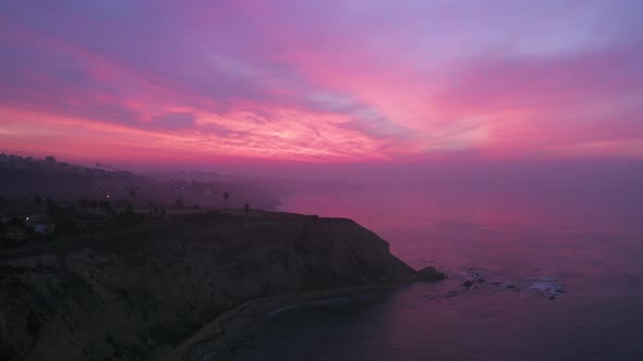 Ocean View off Coast of California