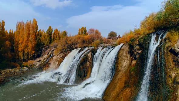 Natural Waterfall.