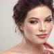 Closeup Portrait of Young Woman Posing on Camera - VideoHive Item for Sale