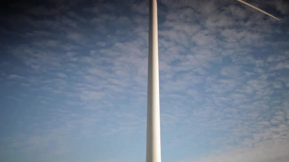 Wind turbine, Tarifa, Spain