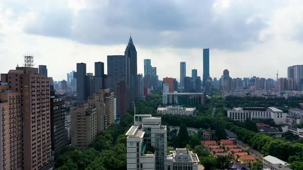 Nanjing City, Jiangsu Province, urban construction landscape