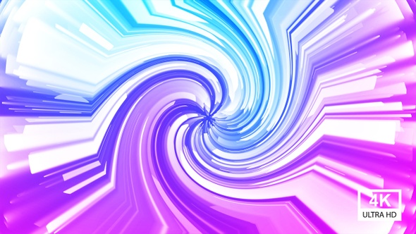 Abstract Colorful Twirl 4K