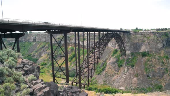 Bridge Over Snake River in Twin Falls Idaho