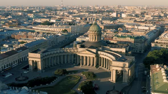 Kazansky Cathedral in Saint-Petersburg