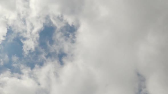 timelapse of clouds and a blue sky sunny day