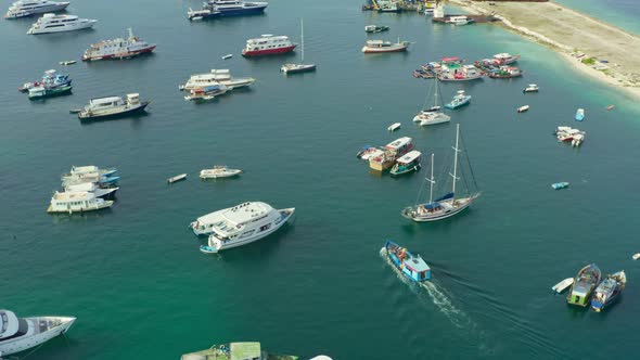 Aerial View Maldives