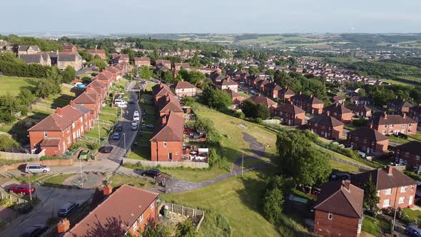 Drone footage of the Infamous Dewsbury Moor Council Estate in the UK