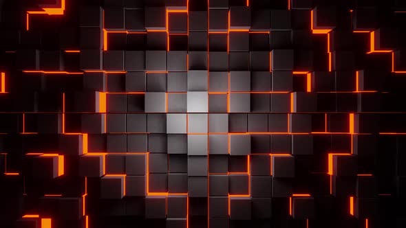 Hell Cube Vj Loop Background HD