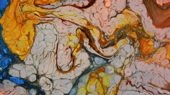 Psychedelic Colour Paint  Spreading Swirling 80 alt